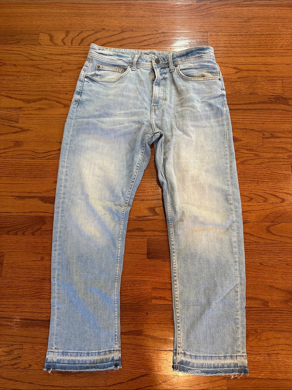 Zara Light Blue Straight Men's Jeans